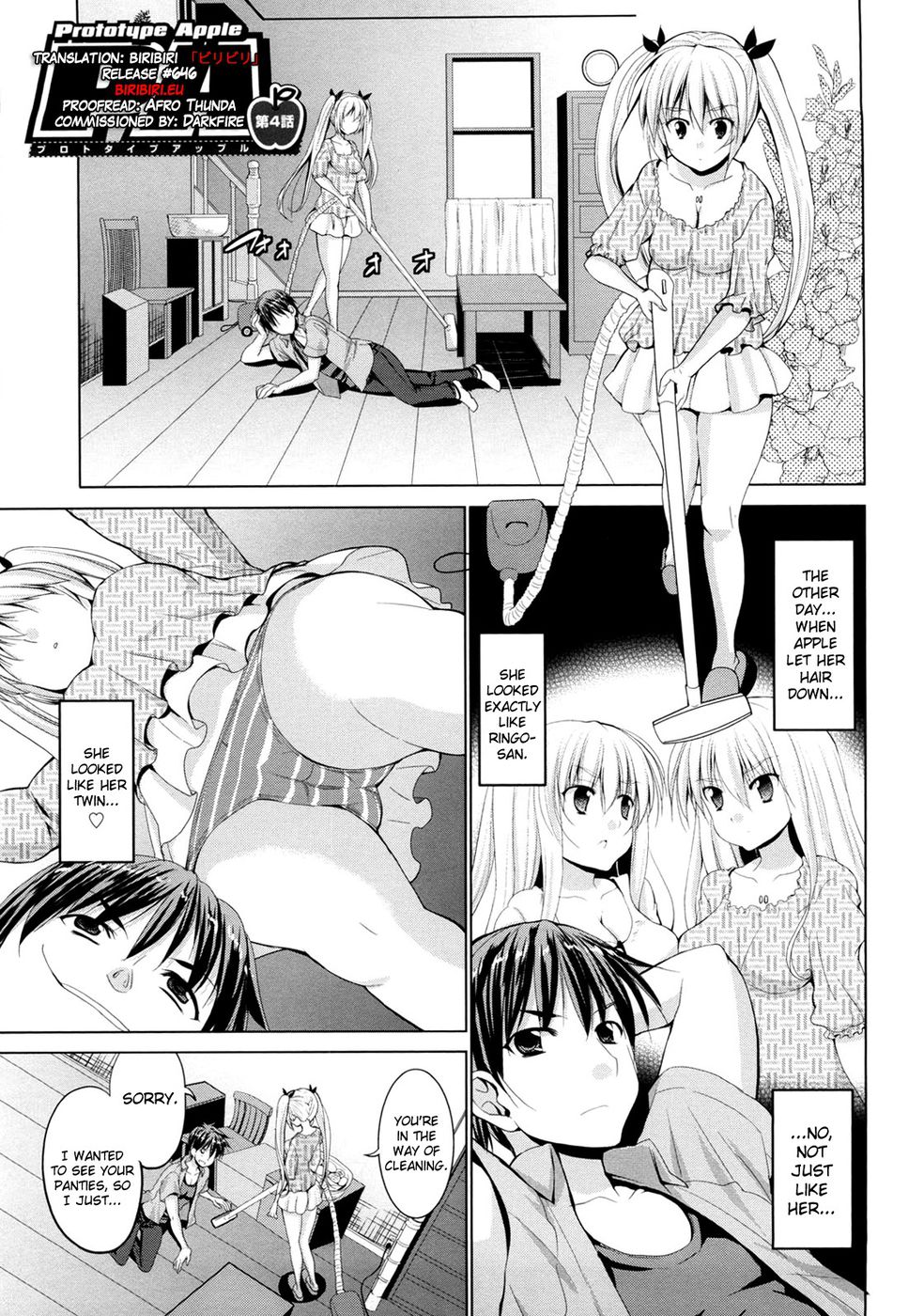 Hentai Manga Comic-Triangle H-Chapter 4-Prototype Apple 4-1